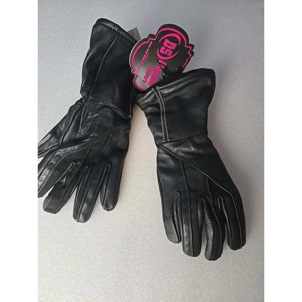Daniel Smart DS-70 Womens Deerskin L Gloves Reflective 3M Thinsulated Waterproof